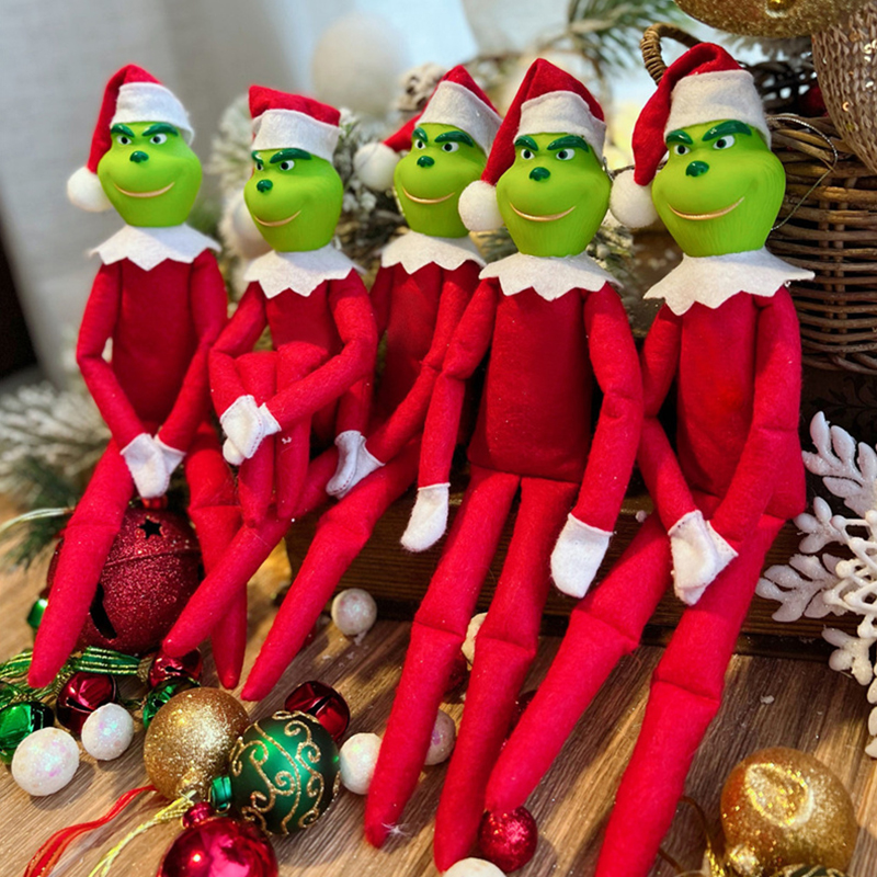 New Christmas Green Monster Elf Pendant Xmas Party Decor Christmas Tree Hanging Ornaments Dolls On The Shelf
New Christmas Green Monster Elf Pendant Xmas Party Decor Christmas Tree Hanging Ornaments Dolls On The Shelf
