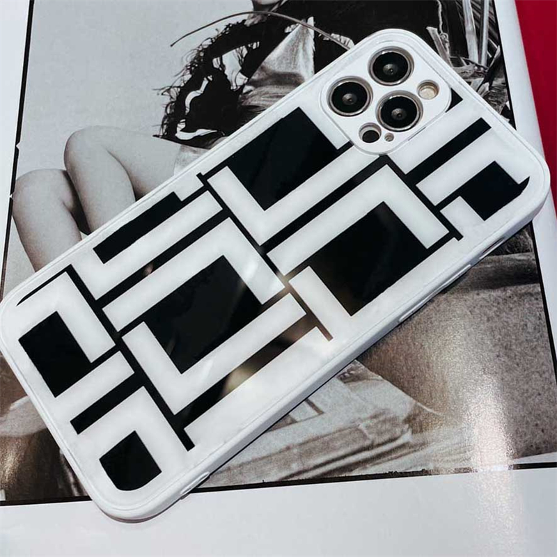 Fashion Designer Phone Cases Letter F Phonecases For Iphone 14 14promax 13pro 13 Promax 12 11 Pro Max 7p 8p Glass Phone Shell, Black 
Fashion Designer Phone Cases Letter F Phonecases For Iphone 14 14promax 13pro 13 Promax 12 11 Pro Max 7p 8p Glass Phone Shell, Black