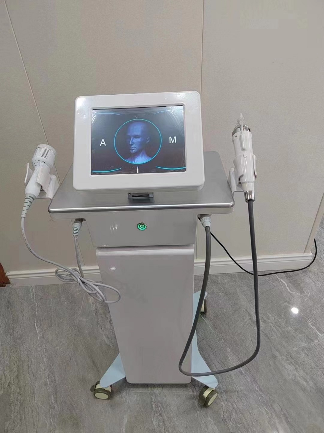 Beauty equipment rf microneedling skin tightening machine korea micro needle rf device