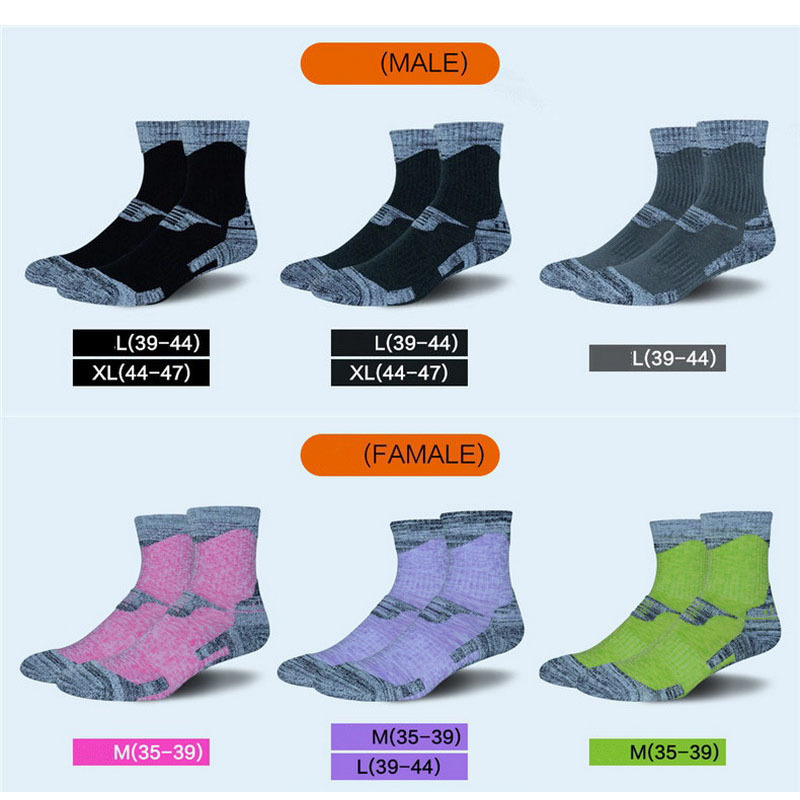 Men's Socks 3PairsLot Winter Thermal Ski Men Women Sports Snowboard Thermosocks Cycling Trekking Hiking 220923