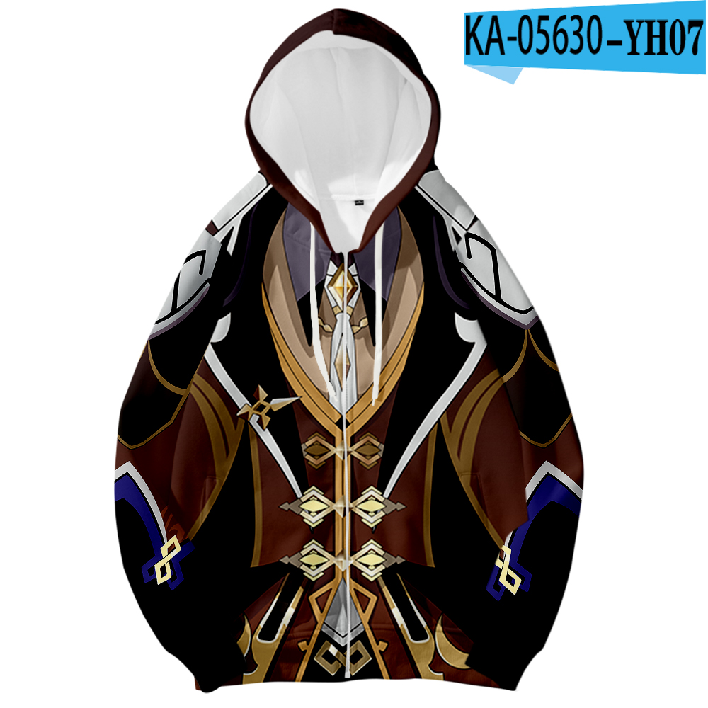 New Genshin Impact Morax 3D print spring/autumn Holiday passionate style Men/Womens Youthful Dress up Style kids hoodies
