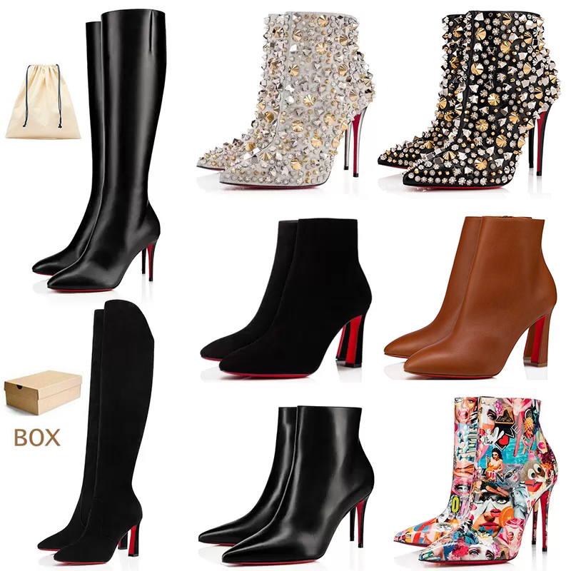 2022 designer red bottoms women boots over the knee boot lady sexy pointed-toe pumps fashion christias style high heels boot loubutin ankle short booties luxury 35-42, B35
2022 designer red bottoms women boots over the knee boot lady sexy pointed-toe pumps fashion christias style high heels boot loubutin ankle short booties luxury 35-42, B35