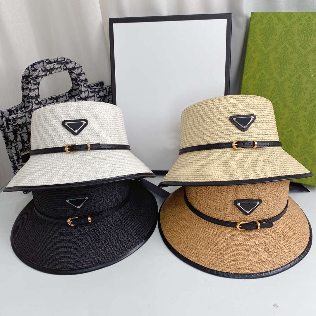 Grass Braid Hats Stylish Luxury Designer Caps Classic Brand Mens Womens Straw Bucket Hat Windbreak Cap Letter Outdoor Sunhat High Quality, White
Grass Braid Hats Stylish Luxury Designer Caps Classic Brand Mens Womens Straw Bucket Hat Windbreak Cap Letter Outdoor Sunhat High Quality, White