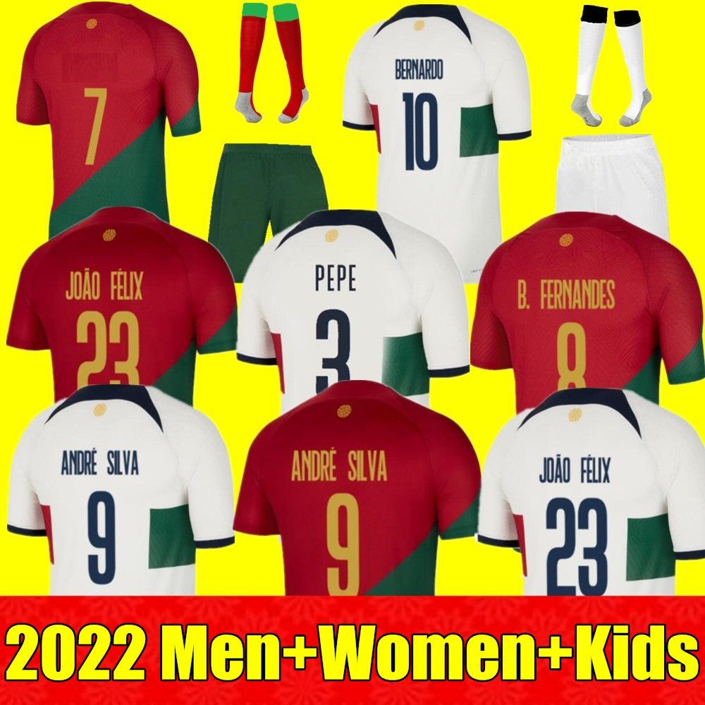 22 23 Portuguesa JOAO FELIX soccer jerseys RUBEN NEVES BRUNO RONALDO FERNANDES Portugieser 2022 Portuguese football shirt Men Kids kit sets DIOGO J. OTAVIO R.SANCHEZ
22 23 Portuguesa JOAO FELIX soccer jerseys RUBEN NEVES BRUNO RONALDO FERNANDES Portugieser 2022 Portuguese football shirt Men Kids kit sets DIOGO J. OTAVIO R.SANCHEZ