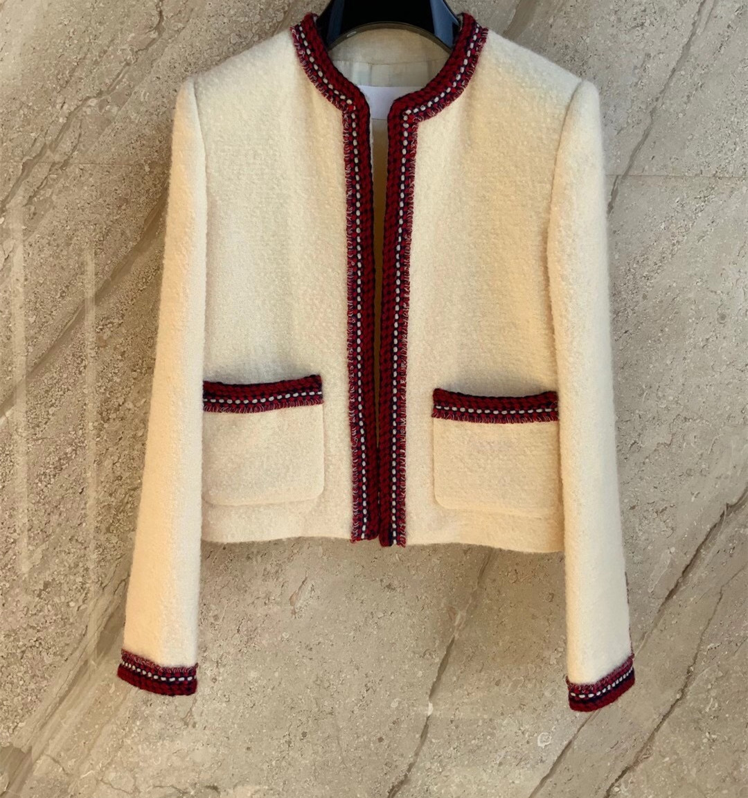 Cel Women's brand jacket2022 New Women Autumn Winter Fashion overcoat Jacket Designer logo top-grade jacket Casual Spring coat Cardigan Christmas Gift, Ivory
Cel Women's brand jacket2022 New Women Autumn Winter Fashion overcoat Jacket Designer logo top-grade jacket Casual Spring coat Cardigan Christmas Gift, Ivory