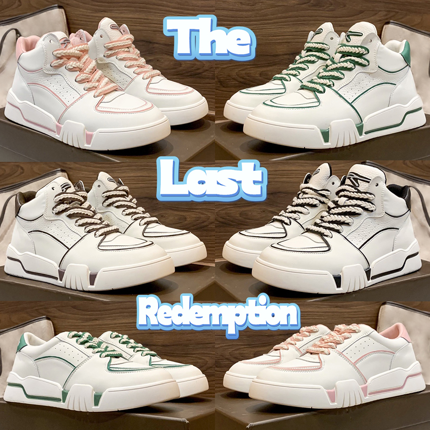 Shoes Top designer The Last Redemption WMNS Spacecourt Trainer Leather Sneaker White Black Pink Green Coffee women fashion sports trainers sneakers, Low white black
Shoes Top designer The Last Redemption WMNS Spacecourt Trainer Leather Sneaker White Black Pink Green Coffee women fashion sports trainers sneakers, Low white black