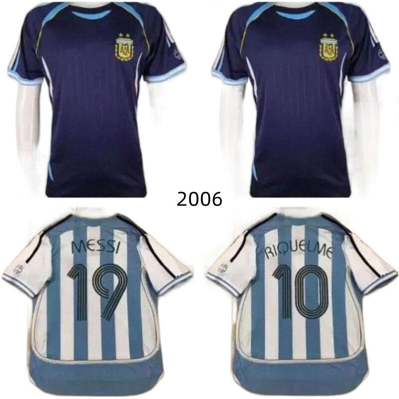 2006 Retro version Argentina Soccer Jersey 06 world cup 10 RIQUELME football shirt CRESPO football uniform
2006 Retro version Argentina Soccer Jersey 06 world cup 10 RIQUELME football shirt CRESPO football uniform