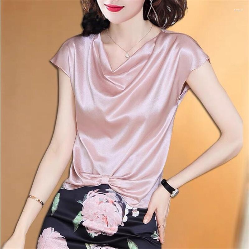 Women' Blouses Women' & Shirts French Luxury Vintage Versatile Ice Silk Blouse Brand Acetate Satin Tops Fashion Elegant Ladies Swing, Black
Women' Blouses Women' & Shirts French Luxury Vintage Versatile Ice Silk Blouse Brand Acetate Satin Tops Fashion Elegant Ladies Swing, Black