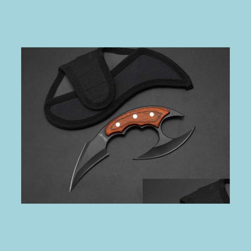 Cam Hunting Knives Fury 7" Karambit Fixed Blade Knife Double 440C Wood Handle Tactical Hiking Surviv Swimset Otr63
Cam Hunting Knives Fury 7" Karambit Fixed Blade Knife Double 440C Wood Handle Tactical Hiking Surviv Swimset Otr63