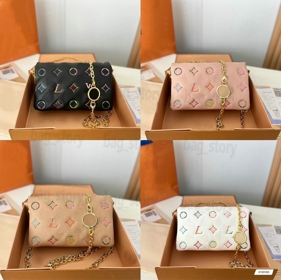 M81693 Pochette Coussin Mini Bag Women Wallet On Strap Chains Bags Colorful Luxurys Coussins Shoulderbag Classic Monograms Graden Flap Cross Body
M81693 Pochette Coussin Mini Bag Women Wallet On Strap Chains Bags Colorful Luxurys Coussins Shoulderbag Classic Monograms Graden Flap Cross Body