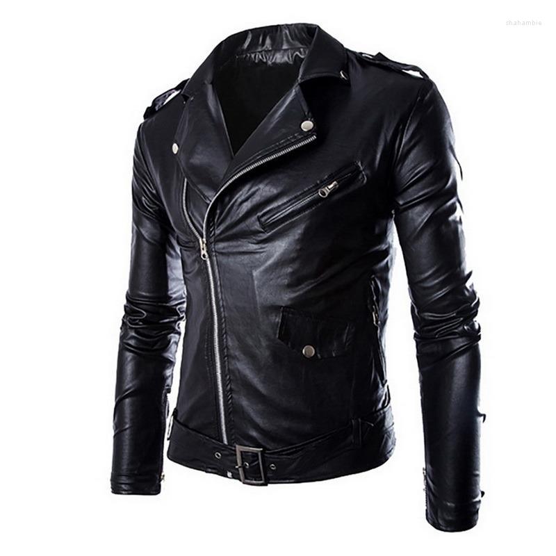 Men's Jackets Men's Leather Jacket Men Fashion Motorcycle PU Pocket Coat Lined Slim Street Biker Zipper, Black
Men's Jackets Men's Leather Jacket Men Fashion Motorcycle PU Pocket Coat Lined Slim Street Biker Zipper, Black