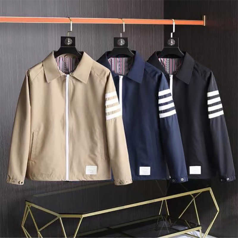 2022 Fashion Tb Thom Brand Jacket Men Cardigans Clothing Simple Waterproof Windproof Turn Down Collar Spring Autumn Casual Coat, Black
2022 Fashion Tb Thom Brand Jacket Men Cardigans Clothing Simple Waterproof Windproof Turn Down Collar Spring Autumn Casual Coat, Black