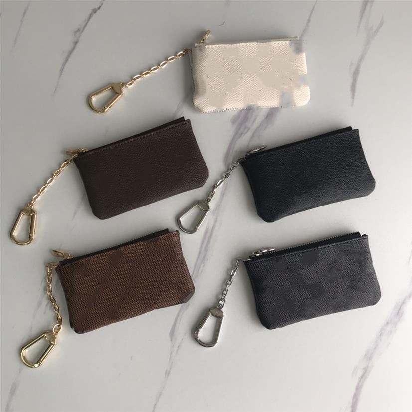 Designers Womens key pouch Purse M62650 pochette Fashion Women Ring Credit Card Holder Mini Wallet Charm Brown Canvas Coin Purses 234o, Black grey grid
Designers Womens key pouch Purse M62650 pochette Fashion Women Ring Credit Card Holder Mini Wallet Charm Brown Canvas Coin Purses 234o, Black grey grid