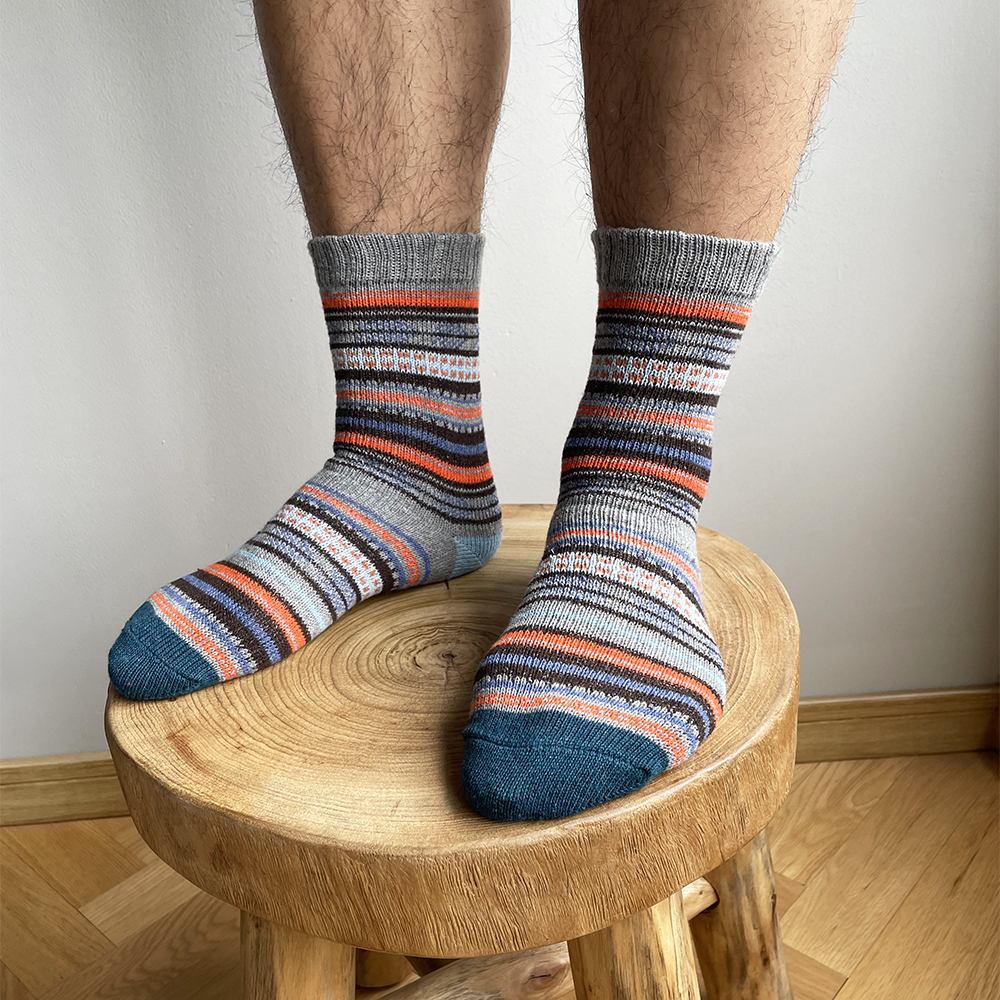 Men's Socks 5Pairslot Witner Men Women Lover Thick Warm Wool Vintage Sock Colorful Gift Free size EUR 3743 220923