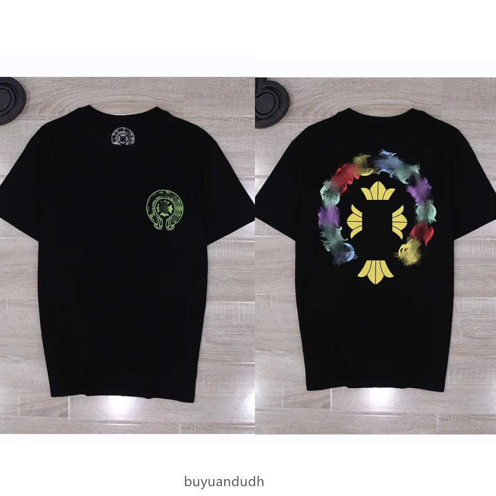 Men' T-shirt Classic Fashion Ch High Quality Chrome Brand Letter Sanskrit Cross Designer Heart Cotton Top 82, 125
Men' T-shirt Classic Fashion Ch High Quality Chrome Brand Letter Sanskrit Cross Designer Heart Cotton Top 82, 125