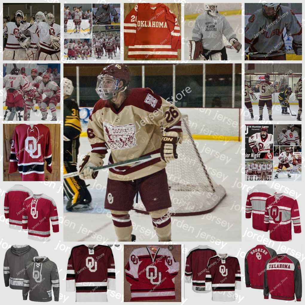 NEW College Hockey Wears Custom Oklahoma OU Hockey Jersey 28 Alex Yuk 64 Carson Bassett Declan Martin Simon Weingartner Collin Markoski Cale
NEW College Hockey Wears Custom Oklahoma OU Hockey Jersey 28 Alex Yuk 64 Carson Bassett Declan Martin Simon Weingartner Collin Markoski Cale