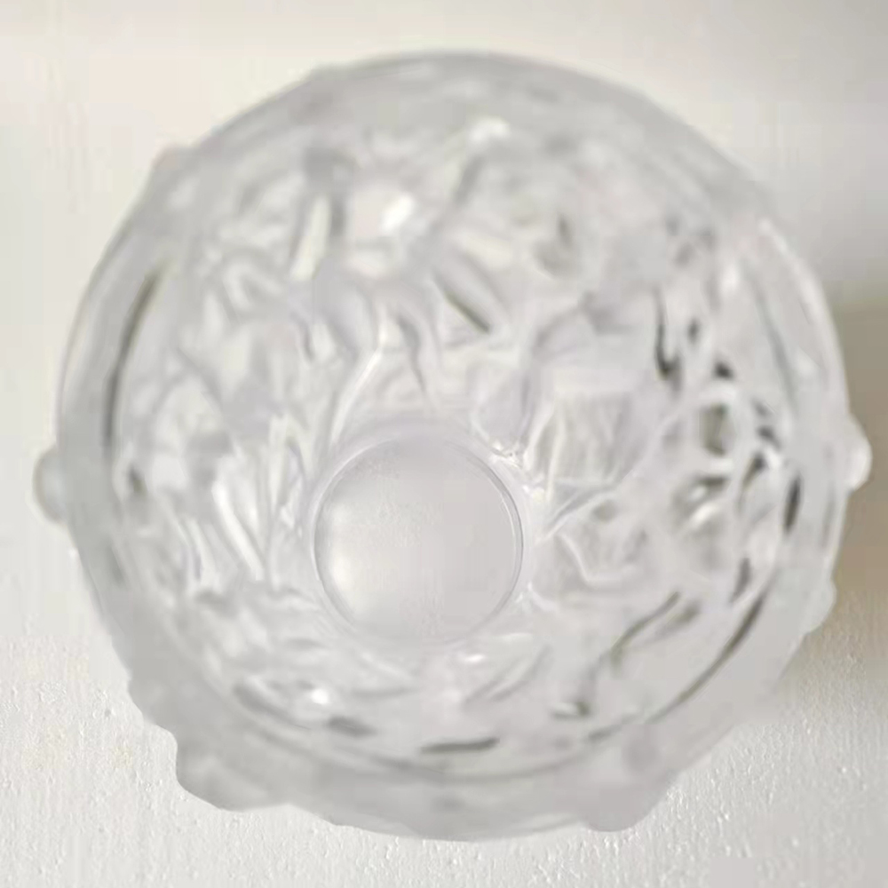 Wholesale Crystal Vases White 3D Scupture Girl Glass Bakhoor Incense Burner Crafts For Home Decoration Or Office Eastern Arab Handmade Gift