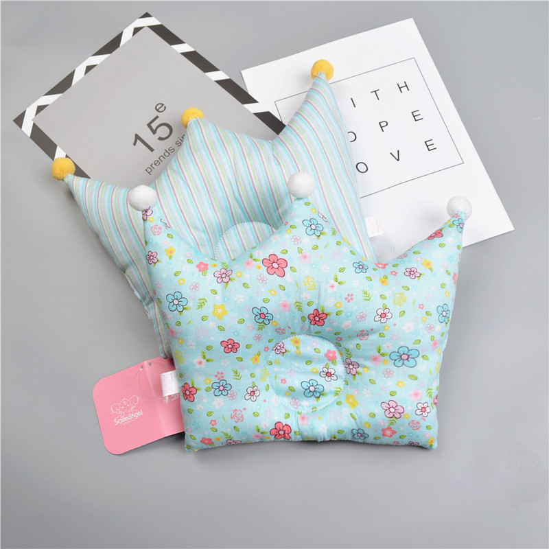 Pillows Baby Shaping Pillow Prevents Babies Flat Head Crown Cotton Bed born Child Room Decoration Accessories 0 24 Month 220924