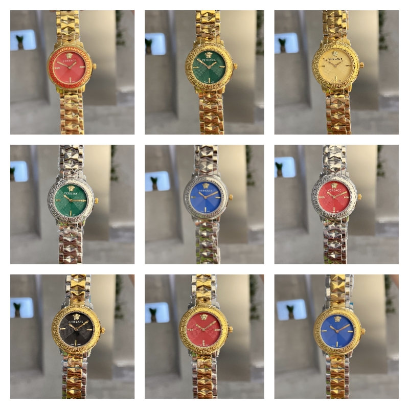 Montre DE luxe womens watches 36mm Imported Swiss quartz movement Greek return circle 12 time relief Medusa head diamond watch Wristwatches, As picture
Montre DE luxe womens watches 36mm Imported Swiss quartz movement Greek return circle 12 time relief Medusa head diamond watch Wristwatches, As picture