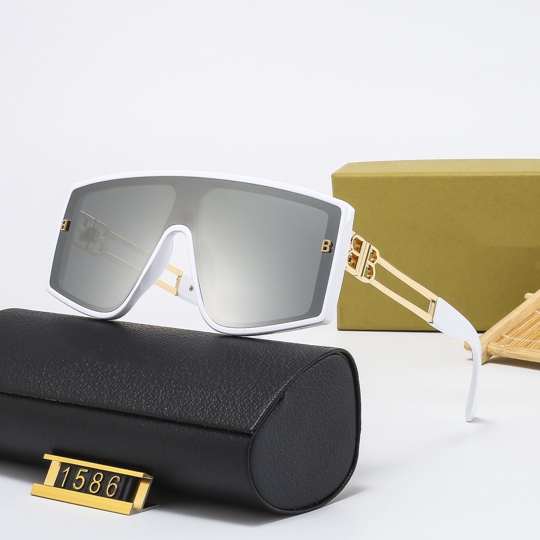 Mask Sunglasses For Men and Women Summer Shield Style B Anti-Ultraviolet Retro Plate Full Frame Glasses Random Box
Mask Sunglasses For Men and Women Summer Shield Style B Anti-Ultraviolet Retro Plate Full Frame Glasses Random Box
