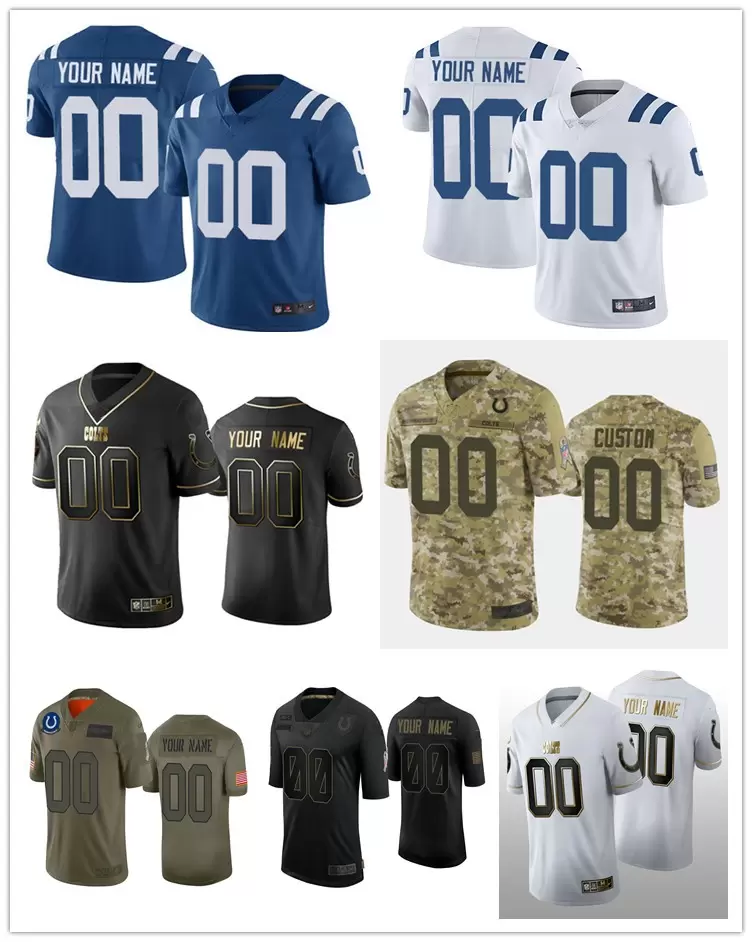 

football Customized Jersey Football Indianapolis''Colts''MEN WOMEN YOUTH Limited Vapor Untouchable Alternate 100% embroidery S-6XL