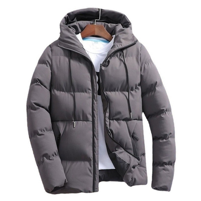 Mens Down Parkas Thickened Cotton Clothes Loose Casual Coat Winter Trend Allmatch Handsome and Warm 220923