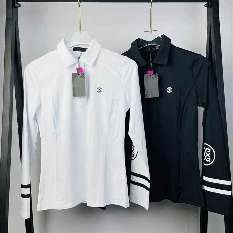 Golf T-Shirts summer women' long-sleeved stretch-fit quick-drying breathable sweat-wicking skin-friendly outdoor ball suit 220923, Black
Golf T-Shirts summer women' long-sleeved stretch-fit quick-drying breathable sweat-wicking skin-friendly outdoor ball suit 220923, Black