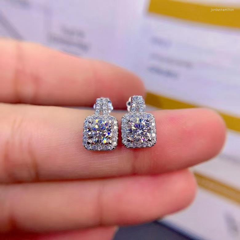 Stud Earrings 2022 Moissanite Women Silver 925 Sterling Shiny Gem Better Than Diamond Gift GRA Certificate
Stud Earrings 2022 Moissanite Women Silver 925 Sterling Shiny Gem Better Than Diamond Gift GRA Certificate