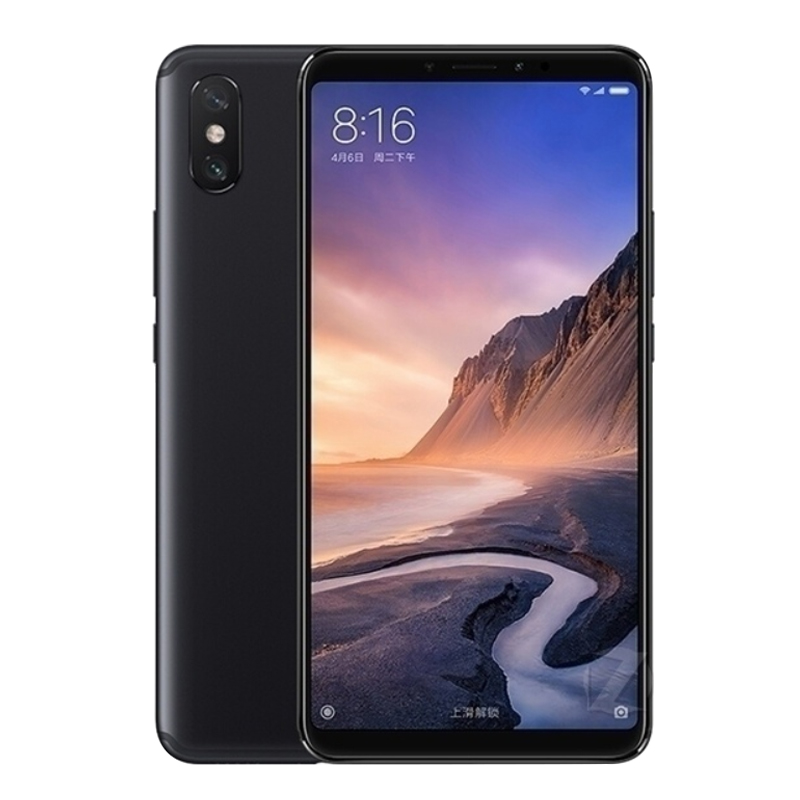 Original Xiaomi Mi Max 3 4G LTE Cellphone 6GB RAM 128GB ROM Snapdragon 636 Octa Core Android 6.9" Full Screen 12.0MP AI Fingerprint ID Face 5500m