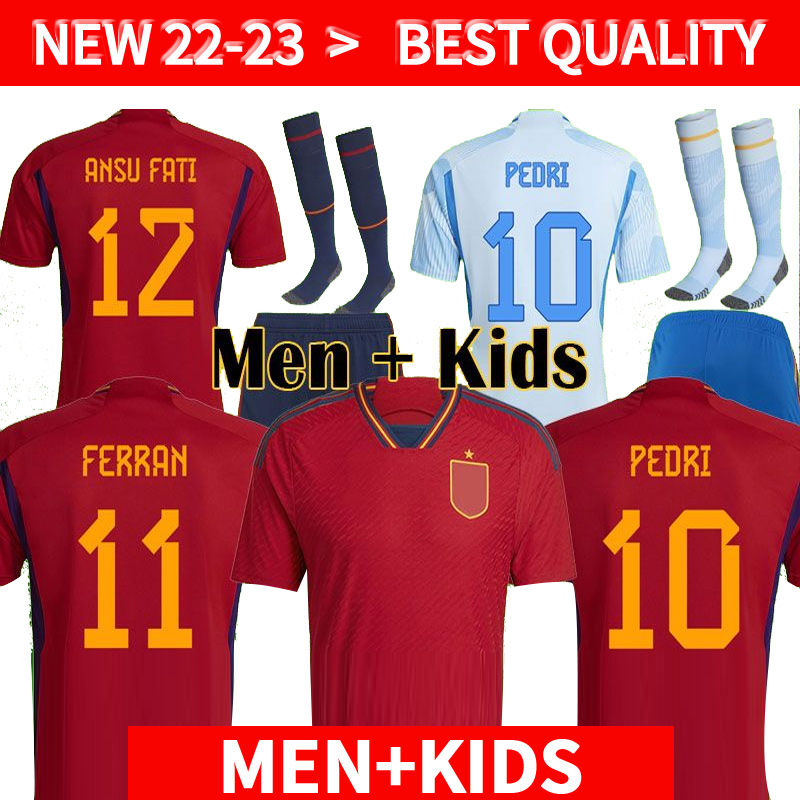 2022 Spain soccer jersey Camiseta Espana MORATA RODRIGO TORRES PEDRI 22 23 football shirts Cup RAMOS THIAGO INIESTA ALBA men kids kit fansplayer version, 2021 away
2022 Spain soccer jersey Camiseta Espana MORATA RODRIGO TORRES PEDRI 22 23 football shirts Cup RAMOS THIAGO INIESTA ALBA men kids kit fansplayer version, 2021 away