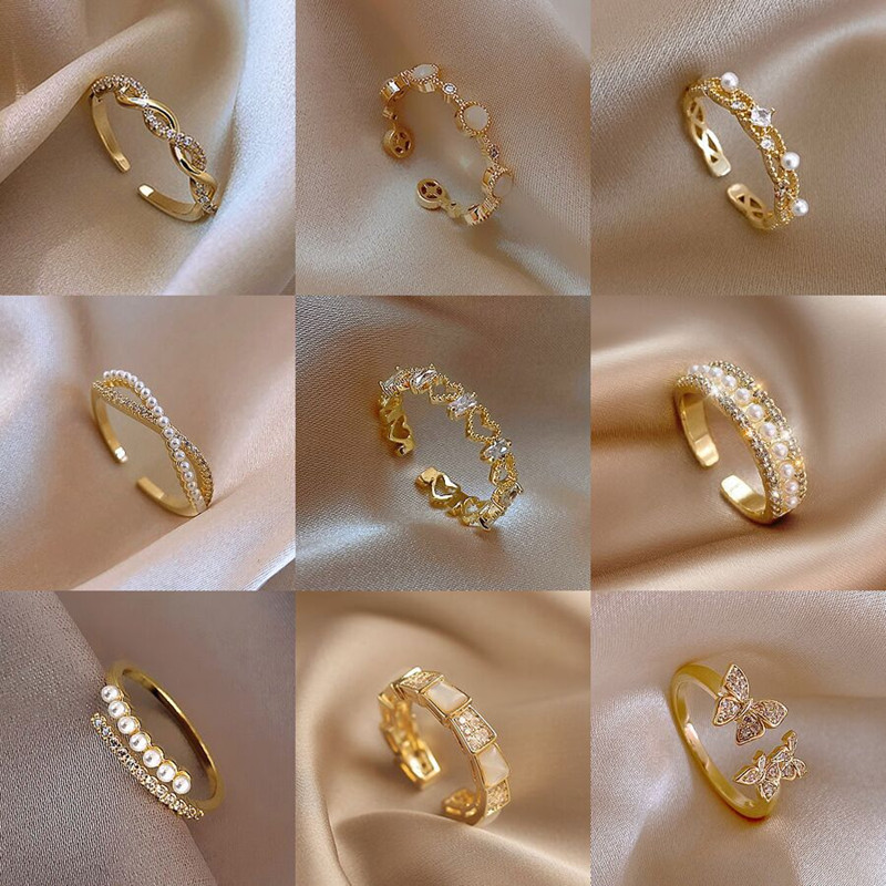 Adjustable opening Jewelry Rings Band Extravagant luxury bague diamond wedding gift Simple Love Gold Silver Rose Colors Couple Rings Fashion Women Designer Gifts
Adjustable opening Jewelry Rings Band Extravagant luxury bague diamond wedding gift Simple Love Gold Silver Rose Colors Couple Rings Fashion Women Designer Gifts