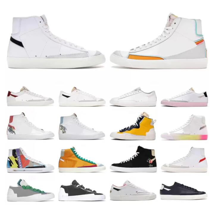 2022 High Top Casual Shoes Blazer Mid 77 Vintage Women Mens Trainers Sports Wolf Grey All Hallows Eve White University Blue Floral Sunflower Grim Reaper Sneakers 36-45, Please contact us
2022 High Top Casual Shoes Blazer Mid 77 Vintage Women Mens Trainers Sports Wolf Grey All Hallows Eve White University Blue Floral Sunflower Grim Reaper Sneakers 36-45, Please contact us