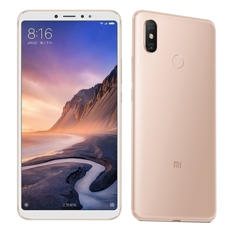 Original Xiaomi Mi Max 3 4G LTE Cellphone 6GB RAM 128GB ROM Snapdragon 636 Octa Core Android 6.9" Full Screen 12.0MP AI Fingerprint ID Face 5500m
