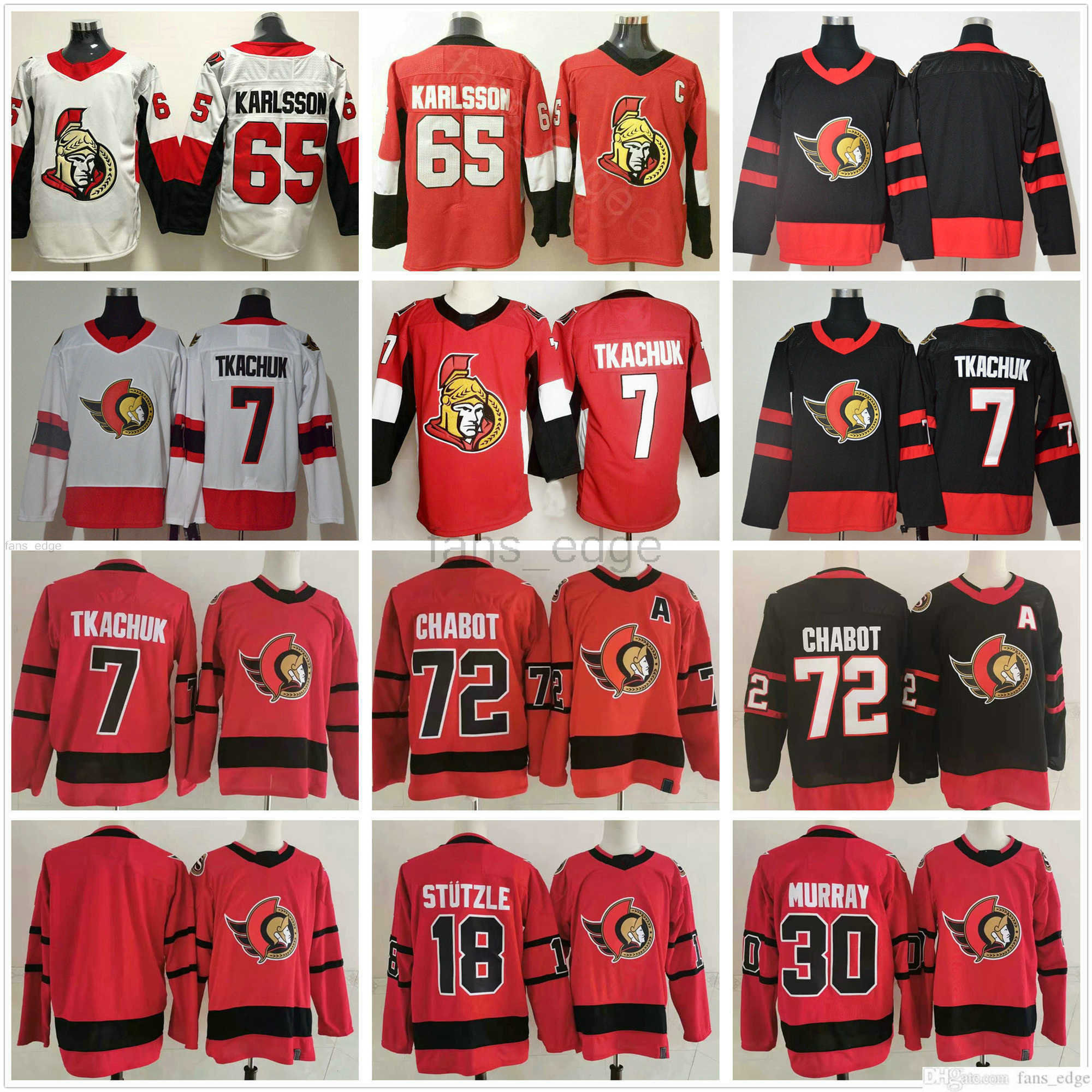Jersey Reverse Retro Ottawa Senators 7 Brady Tkachuk 72 Thomas Chabot 30 Matt Murray 18 Tim Stutzle 65 Erik Karlsson Red Black''Nhl''Jerseys, As picture
Jersey Reverse Retro Ottawa Senators 7 Brady Tkachuk 72 Thomas Chabot 30 Matt Murray 18 Tim Stutzle 65 Erik Karlsson Red Black''Nhl''Jerseys, As picture