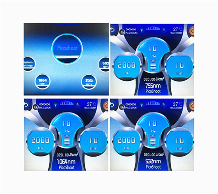 Newly Tattoo removal machine picosecond nd-yag laser 755/1064/532nm skin resurfacing Q Switch nd yag laser Salon SPA Use 2022