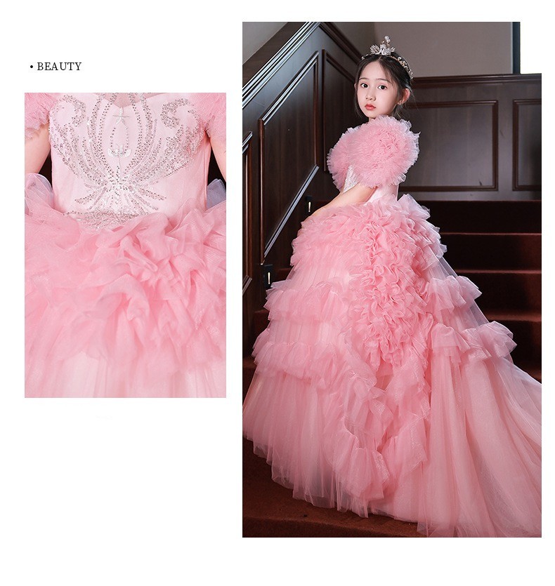 Vintage Krikor Jabotian Flower Girl Dress For Weddings Pretty Tiered Kids First Communion gowns Lovely Little baby Pageant Dress 2023