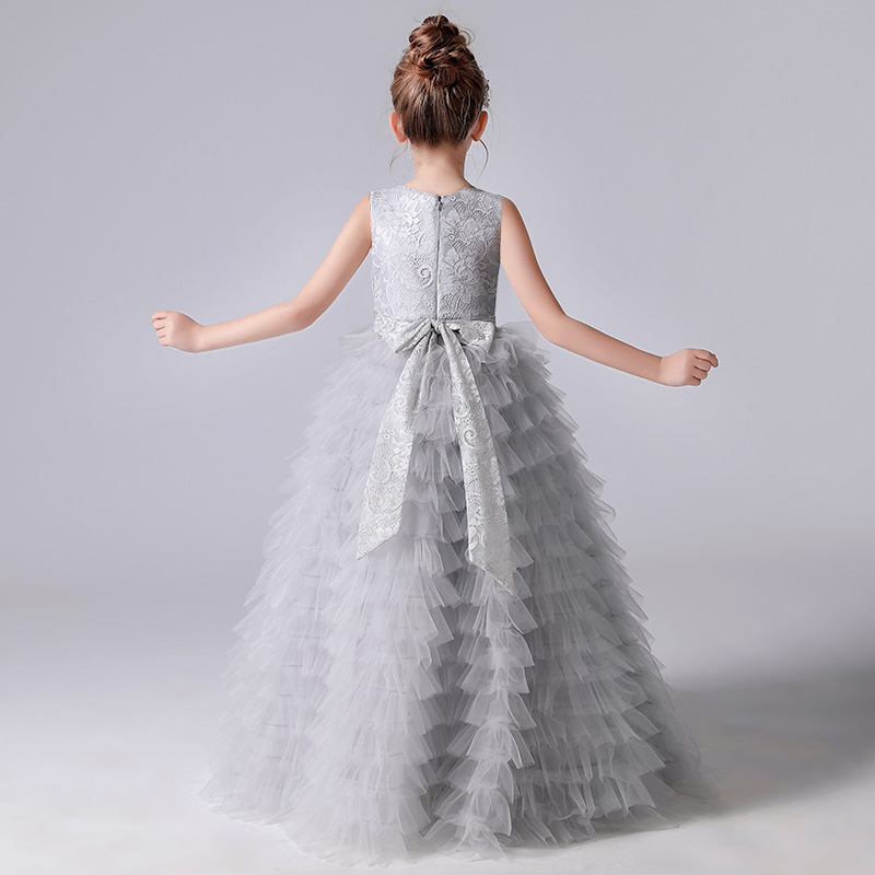 Pink Ruffles Wer Girls Dresses For Weddings Baby Party Prom Photoshoot Girl Dress Long Tutu Birthday Gowns 403 6660311