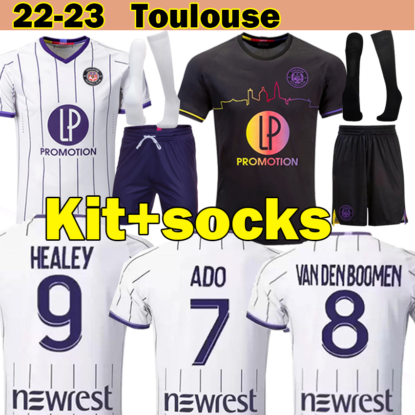 2022 2023 Toulouse FC soccer jerseys maillot de foot Rhys Healey Anriste Bayo Spierings Adli 22-23 Men kits Kids football shirts Uniforms full set socks enfants away, 22-23 home kit socks
2022 2023 Toulouse FC soccer jerseys maillot de foot Rhys Healey Anriste Bayo Spierings Adli 22-23 Men kits Kids football shirts Uniforms full set socks enfants away, 22-23 home kit socks