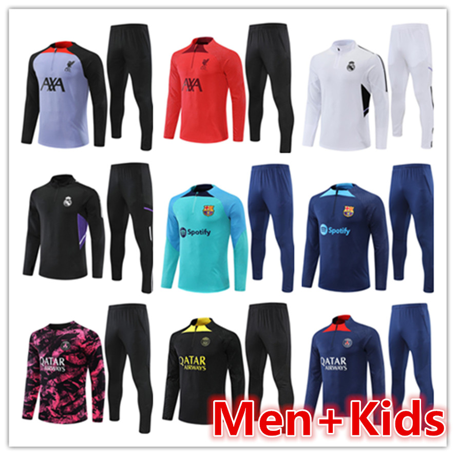 22 23 men kids football jersey tracksuit kits set 2022 2023 Real Madrids training suit soccer tracksuits jacket jogging sets survetement foot chandal tuta psgS
22 23 men kids football jersey tracksuit kits set 2022 2023 Real Madrids training suit soccer tracksuits jacket jogging sets survetement foot chandal tuta psgS