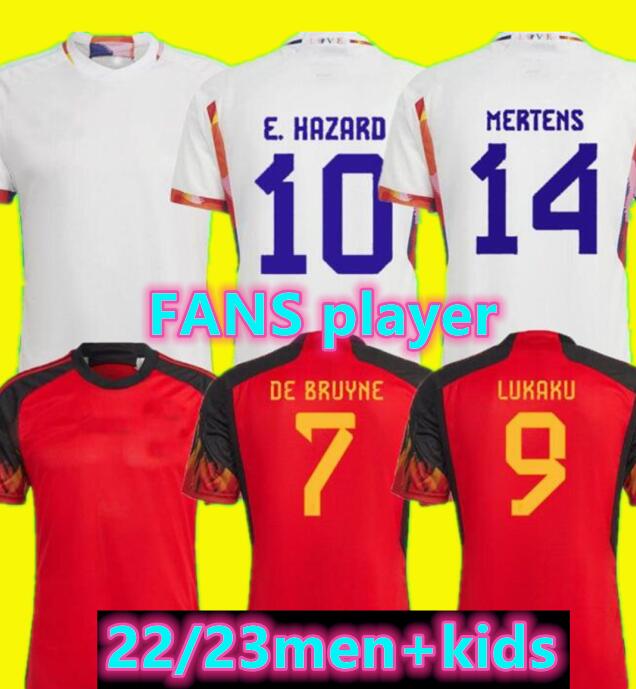FANS player BELGIUM 2022 World Cup soccer jerseys National Team DE BRUYNE HAZARD COURTOIS LUKAKU TIELEMANS DOKU 22 23 Batshuayi Kevin men kids set Football Shirt Kits
FANS player BELGIUM 2022 World Cup soccer jerseys National Team DE BRUYNE HAZARD COURTOIS LUKAKU TIELEMANS DOKU 22 23 Batshuayi Kevin men kids set Football Shirt Kits