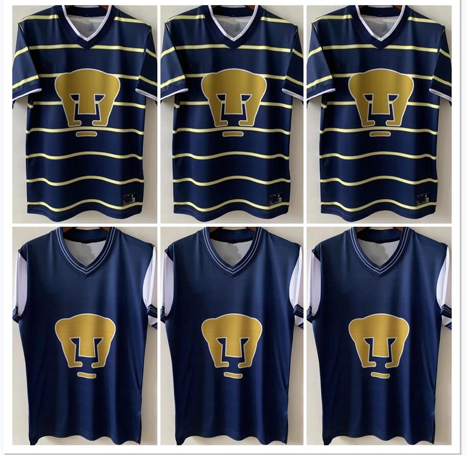 1997 1998 Retro Mexican Football Club UNAM lion soccer jerseys classic camiseta home away 97 98 Vintage white blue football shirts LIGA MX
1997 1998 Retro Mexican Football Club UNAM lion soccer jerseys classic camiseta home away 97 98 Vintage white blue football shirts LIGA MX