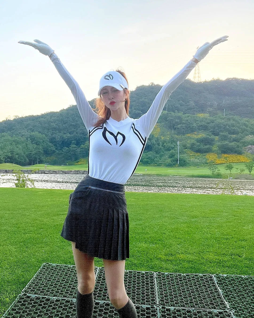 Golf T-Shirts summer lightweight sun protective ice long sleeves knit shirt for women masterbunny ladies golf wear stretch quick dry top 220923