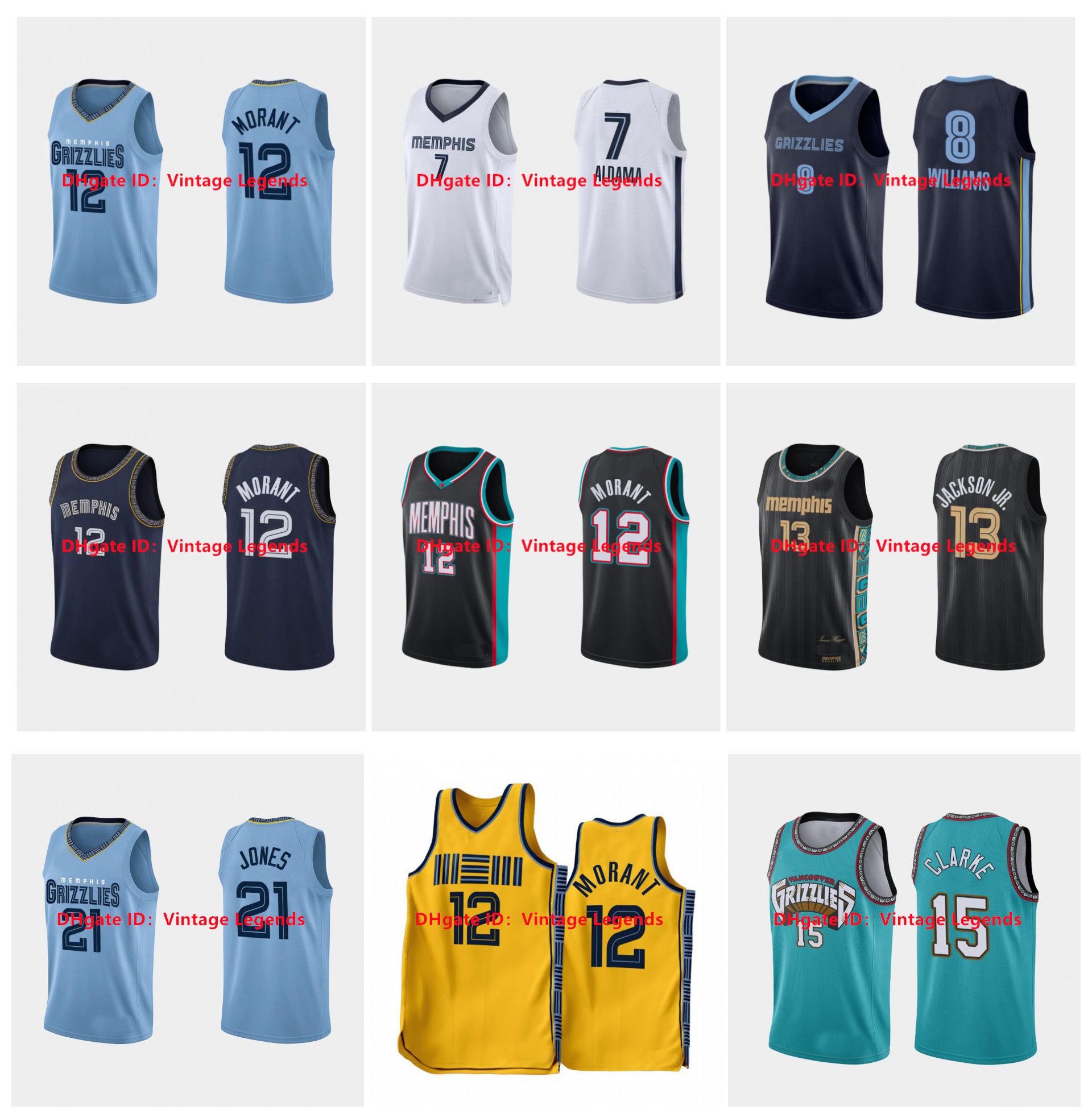 Memphi 2022-23 Basketball Jersey Statement Jersey Grizzlie Desmond 22 Bane Steven 4 Adams Tyus 21 Jones Jaren 13 Jackson Jr. Ja 12 Morant Dillon 24 Brooks 15 Clarke, As pic
Memphi 2022-23 Basketball Jersey Statement Jersey Grizzlie Desmond 22 Bane Steven 4 Adams Tyus 21 Jones Jaren 13 Jackson Jr. Ja 12 Morant Dillon 24 Brooks 15 Clarke, As pic