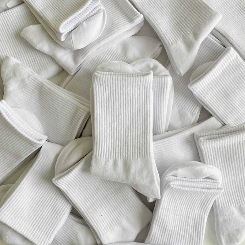 Men's Socks Women Men Daily Basic White Black Stretch Rib Long Middles Length Spring Autumn Winter Cotton Casual G220924
Men's Socks Women Men Daily Basic White Black Stretch Rib Long Middles Length Spring Autumn Winter Cotton Casual G220924
