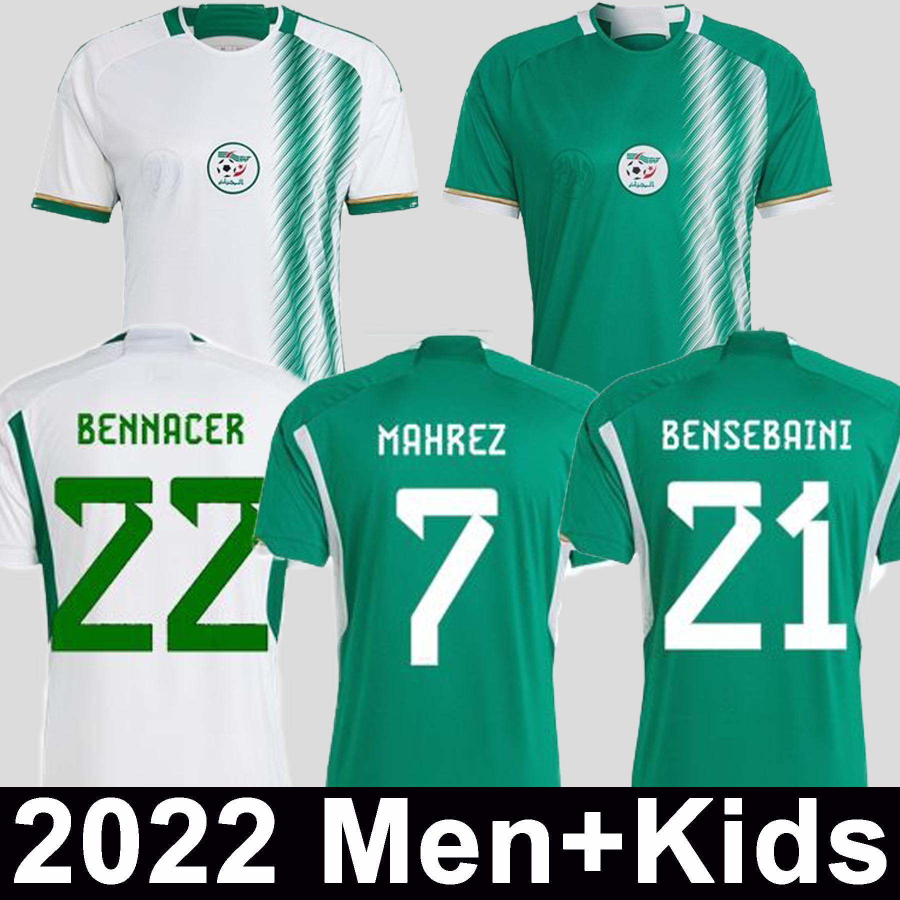 maillot Algerie 2022 2023 Soccer Jersey Player Version Fans Algeria ATAL DELORT 22 23 BENNACER football shirt kits MAHREZ FEGHOULI uniforms men kids equipment, 2022 home aldult
maillot Algerie 2022 2023 Soccer Jersey Player Version Fans Algeria ATAL DELORT 22 23 BENNACER football shirt kits MAHREZ FEGHOULI uniforms men kids equipment, 2022 home aldult