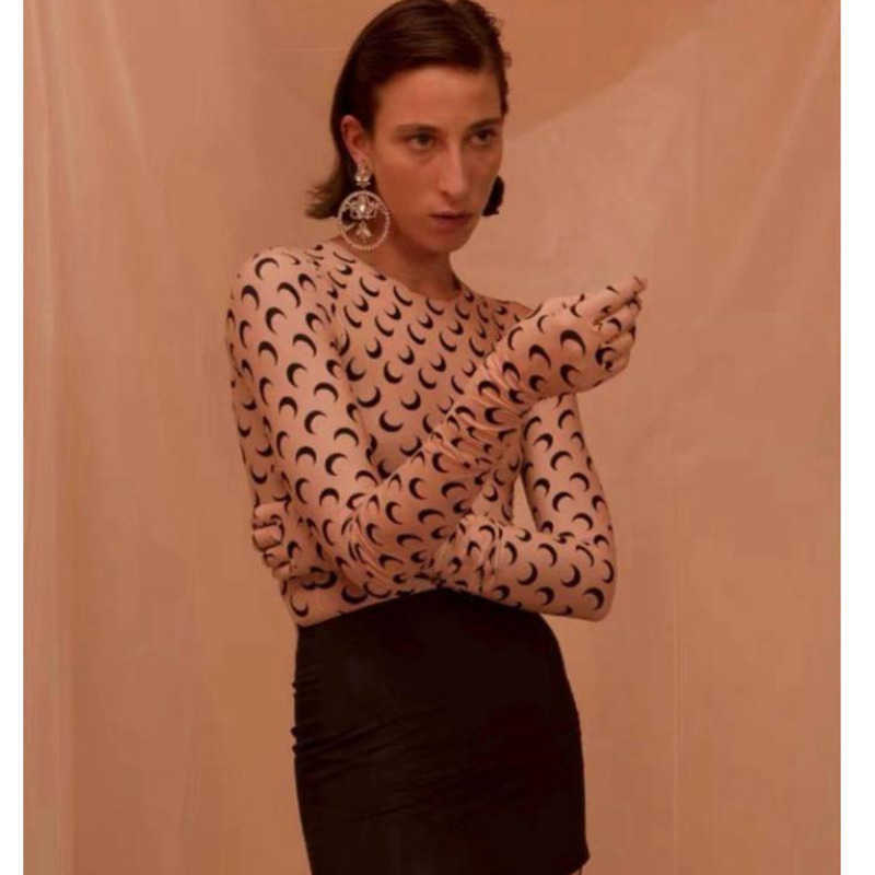 Women's T-Shirt 2021 Autumn New Women Fashion Long Sleeve Round Neck Ice Silk Soft Slim T Shirt Casual Stylish Skinny Bottoming Tops Blusas T220923, Cherry base shirt
Women's T-Shirt 2021 Autumn New Women Fashion Long Sleeve Round Neck Ice Silk Soft Slim T Shirt Casual Stylish Skinny Bottoming Tops Blusas T220923, Cherry base shirt