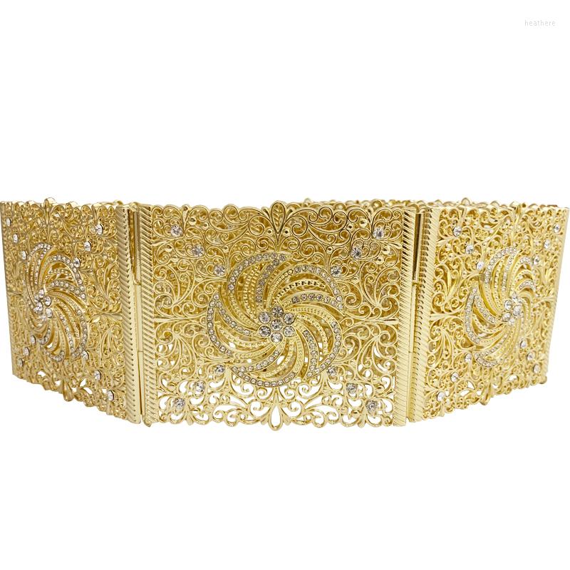 Belts Morocco's Chic Big-waist Wedding Dress Gold And Silver Rose Metal Belt For Luxury Women's Chain Adjustable Length
Belts Morocco's Chic Big-waist Wedding Dress Gold And Silver Rose Metal Belt For Luxury Women's Chain Adjustable Length