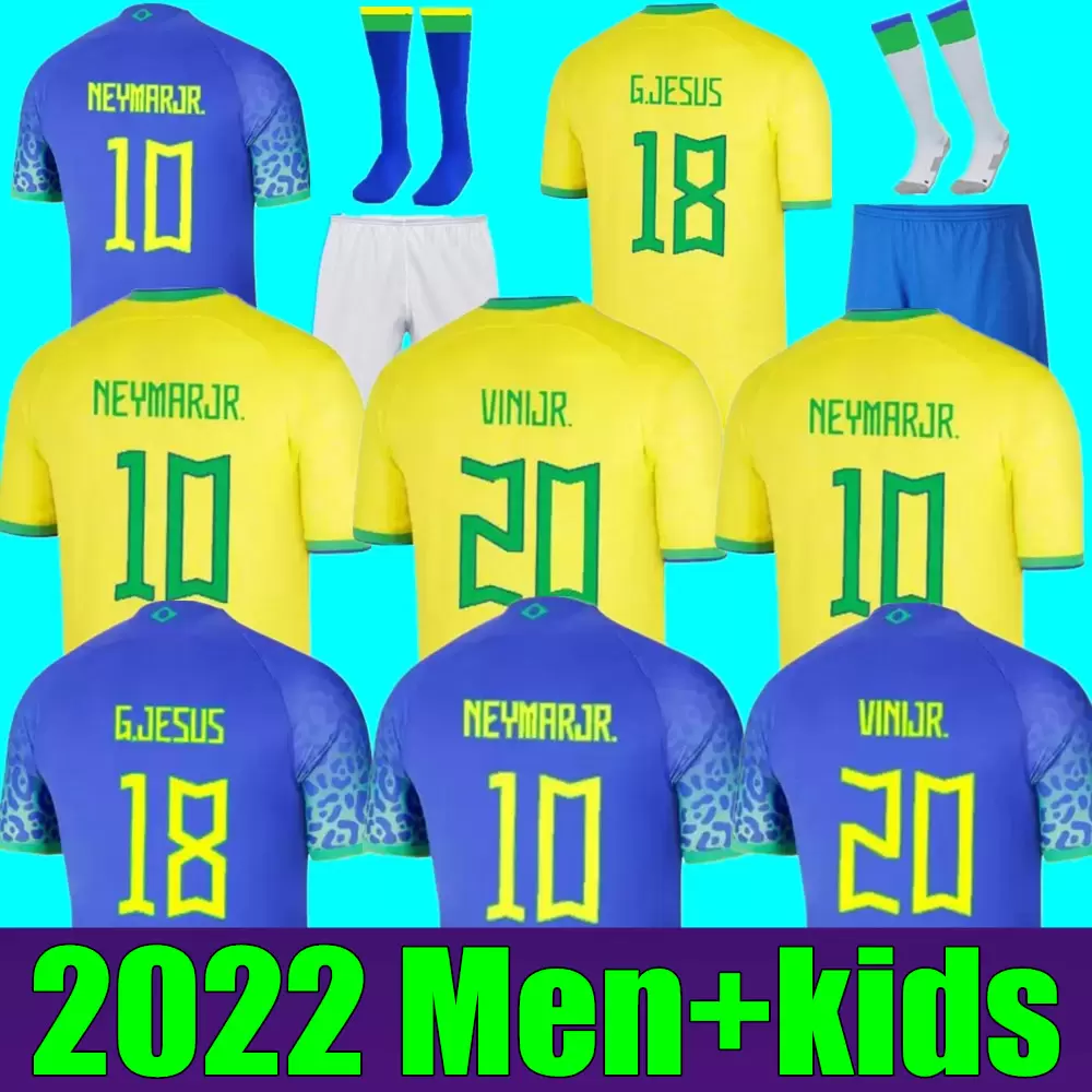 s4xl vini jr soccer jersey camiseta de futbol paqueta brazils neres coutinho football shirt jesus marcelo casemiro brasil 22 23 maillots football men women kids kit