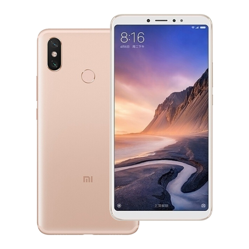 Original Xiaomi Mi Max 3 4G LTE Cellphone 6GB RAM 128GB ROM Snapdragon 636 Octa Core Android 6.9" Full Screen 12.0MP AI Fingerprint ID Face 5500m