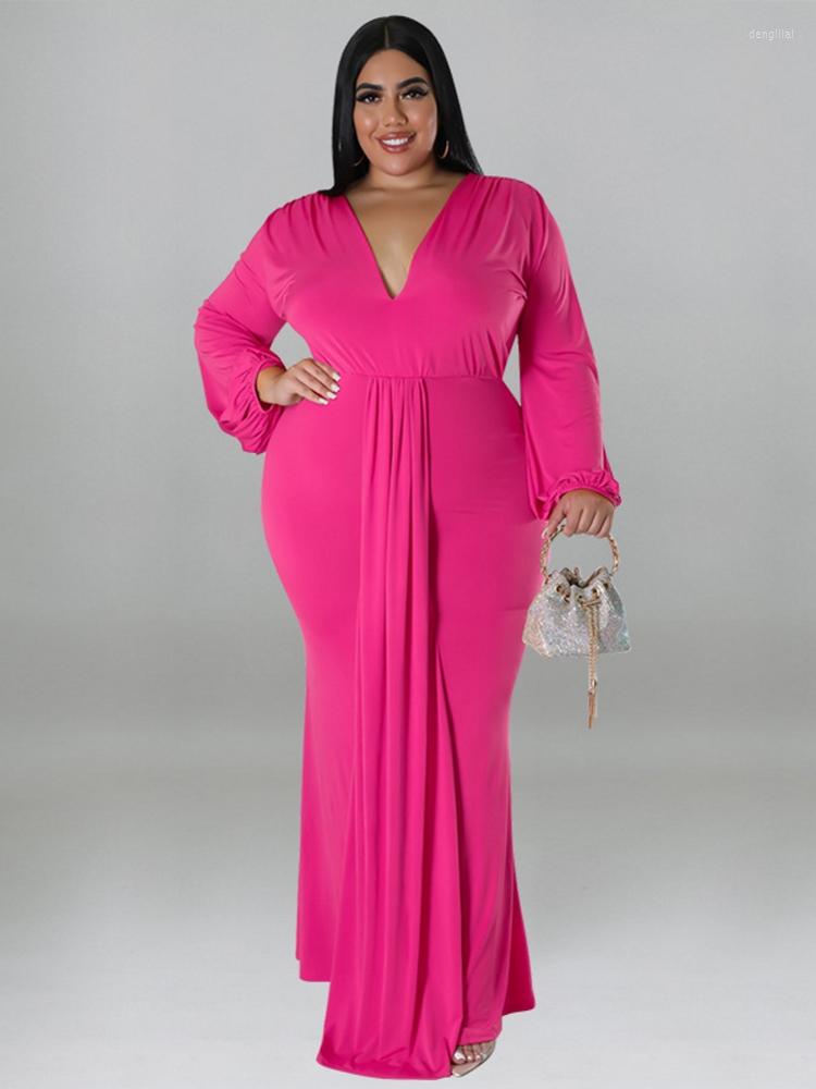 Plus Size Dresses 5XL 4XL Dress Women Clothes V Neck Long Sleeve Robes Autumn Fashion Solid Elegant Streetwear Casual Oversize, Black
Plus Size Dresses 5XL 4XL Dress Women Clothes V Neck Long Sleeve Robes Autumn Fashion Solid Elegant Streetwear Casual Oversize, Black